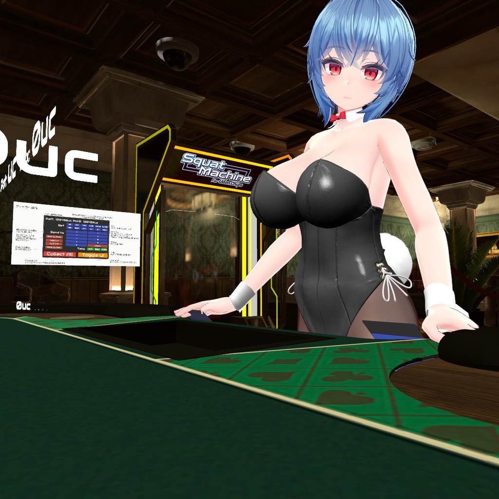 【イメリス用衣装】レザーバニーガール