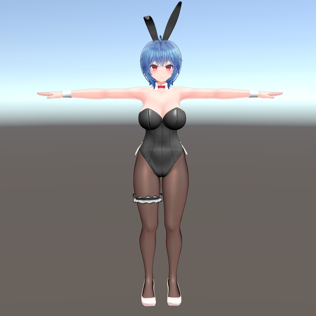 【イメリス用衣装】レザーバニーガール