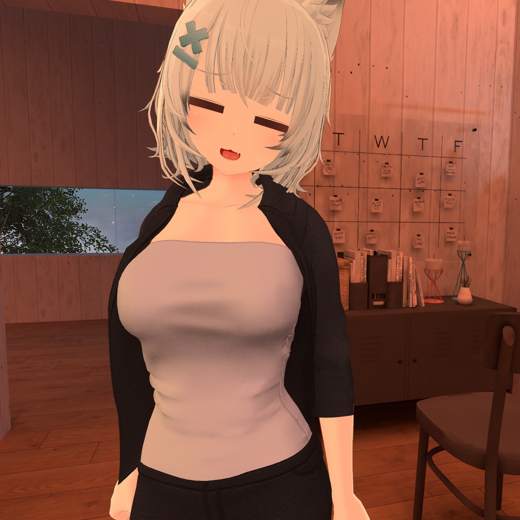 【狐薄・ヨール用衣装】ジャケットパンツスタイル