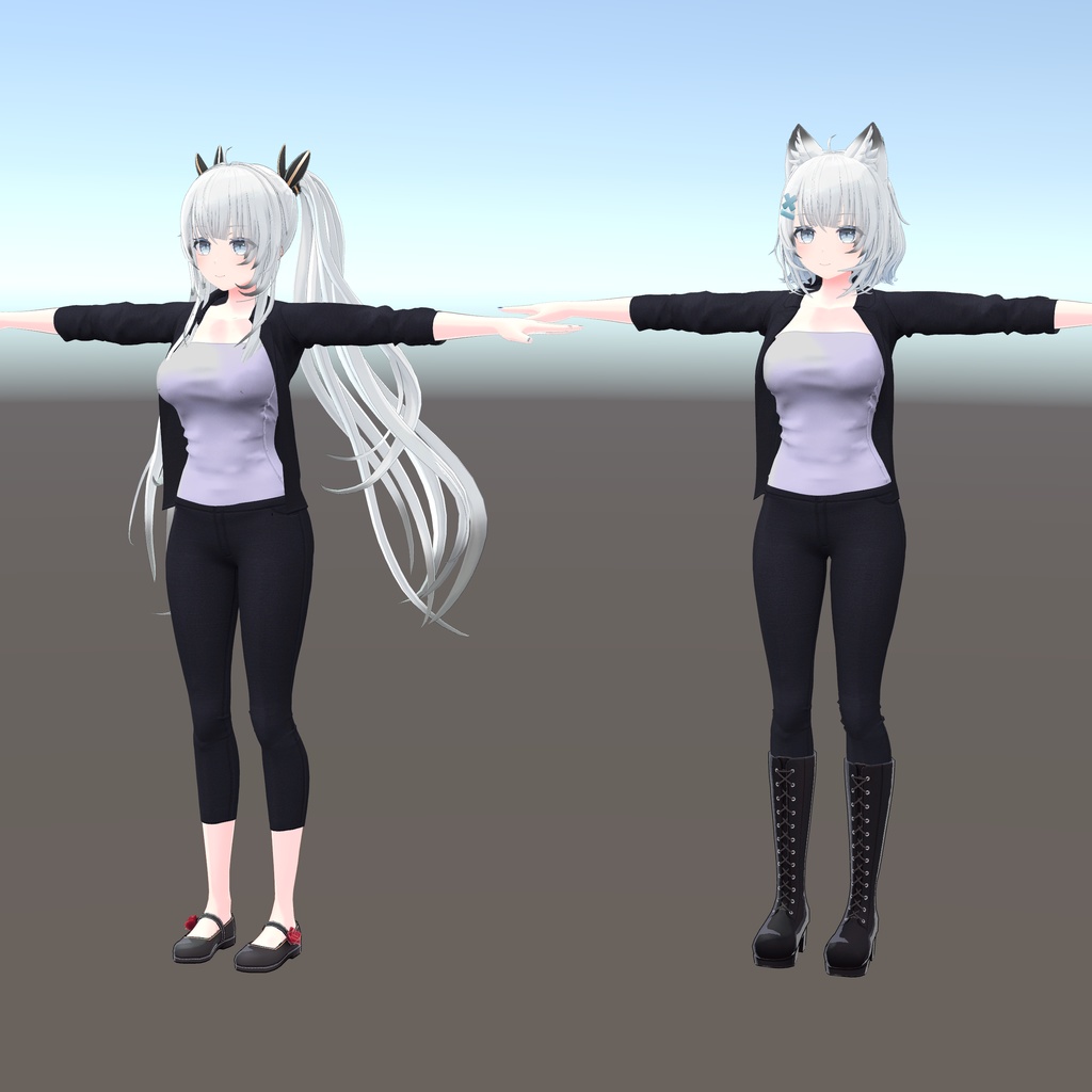 【狐薄・ヨール用衣装】ジャケットパンツスタイル