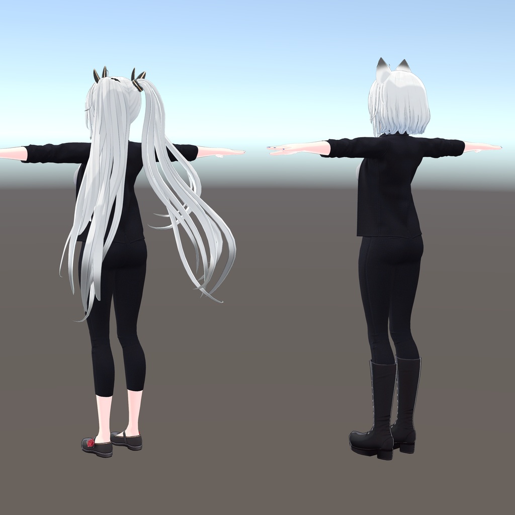 【狐薄・ヨール用衣装】ジャケットパンツスタイル