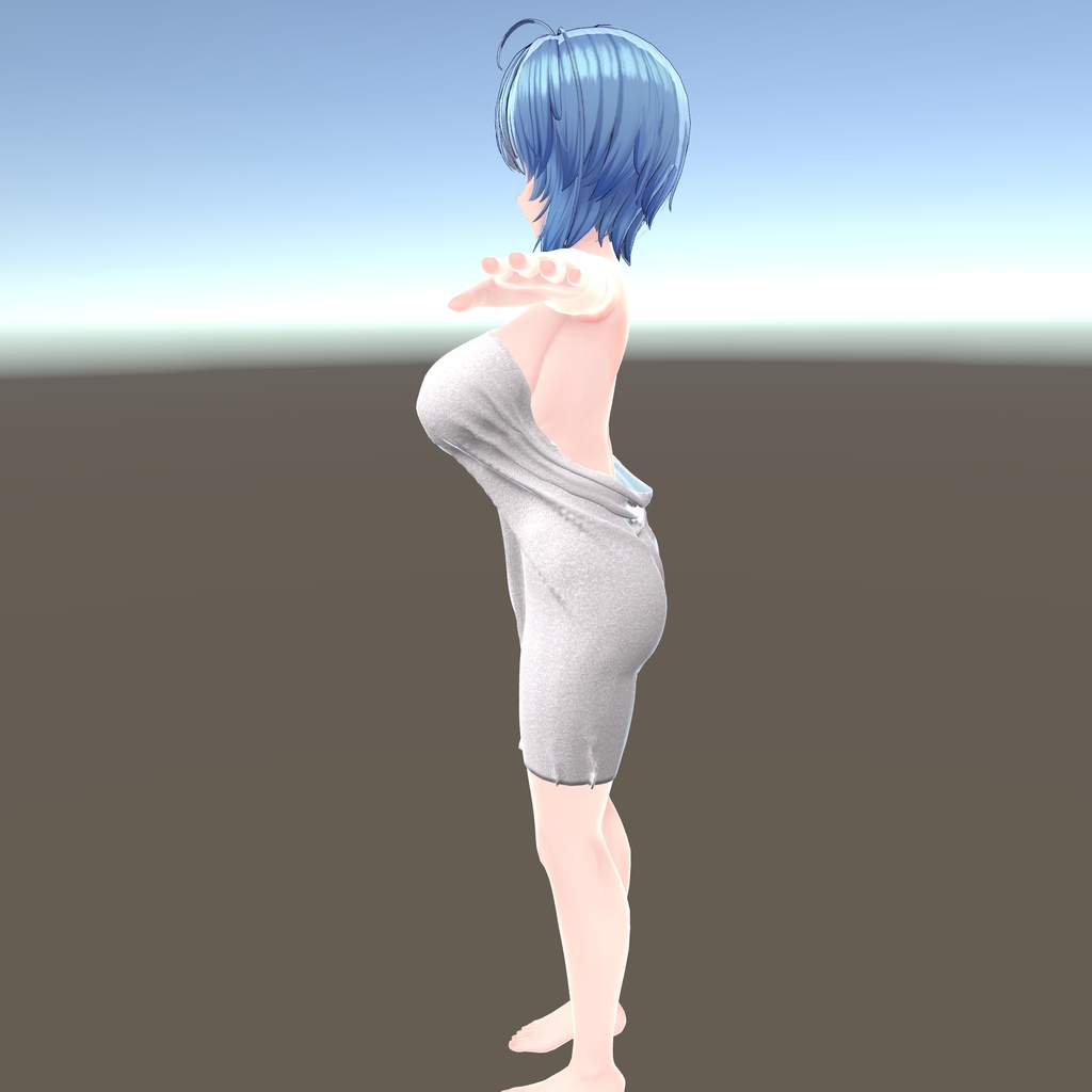 【イメリス用衣装】湯上りバスタオル