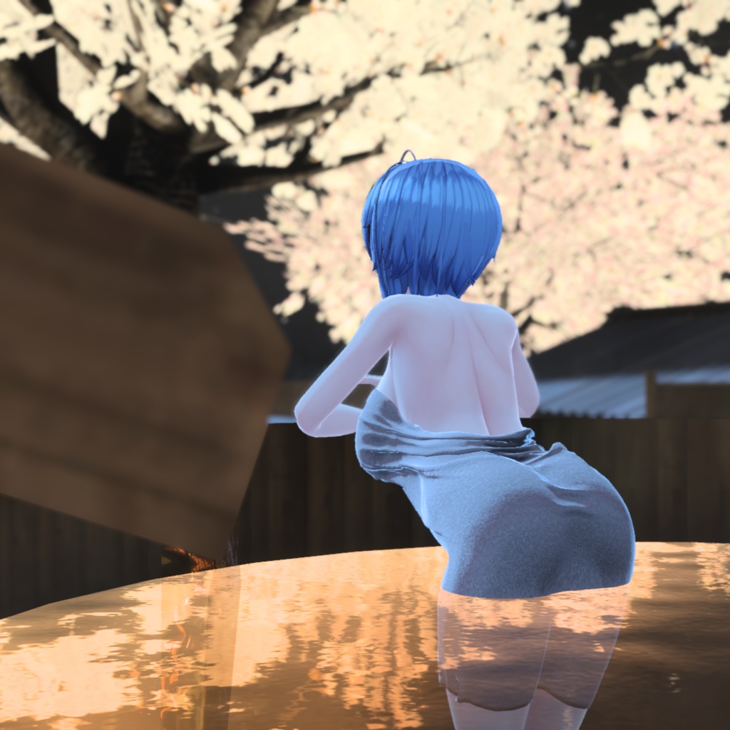 【イメリス用衣装】湯上りバスタオル