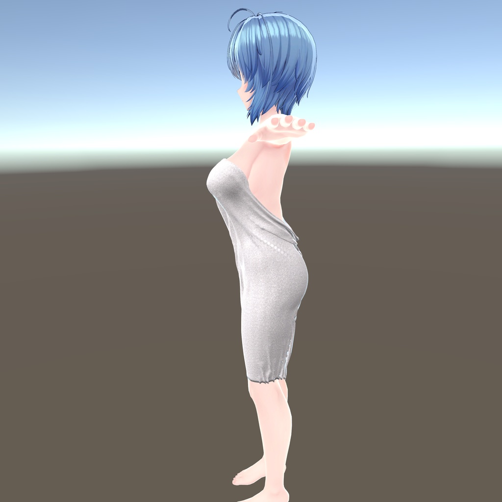 【イメリス用衣装】湯上りバスタオル