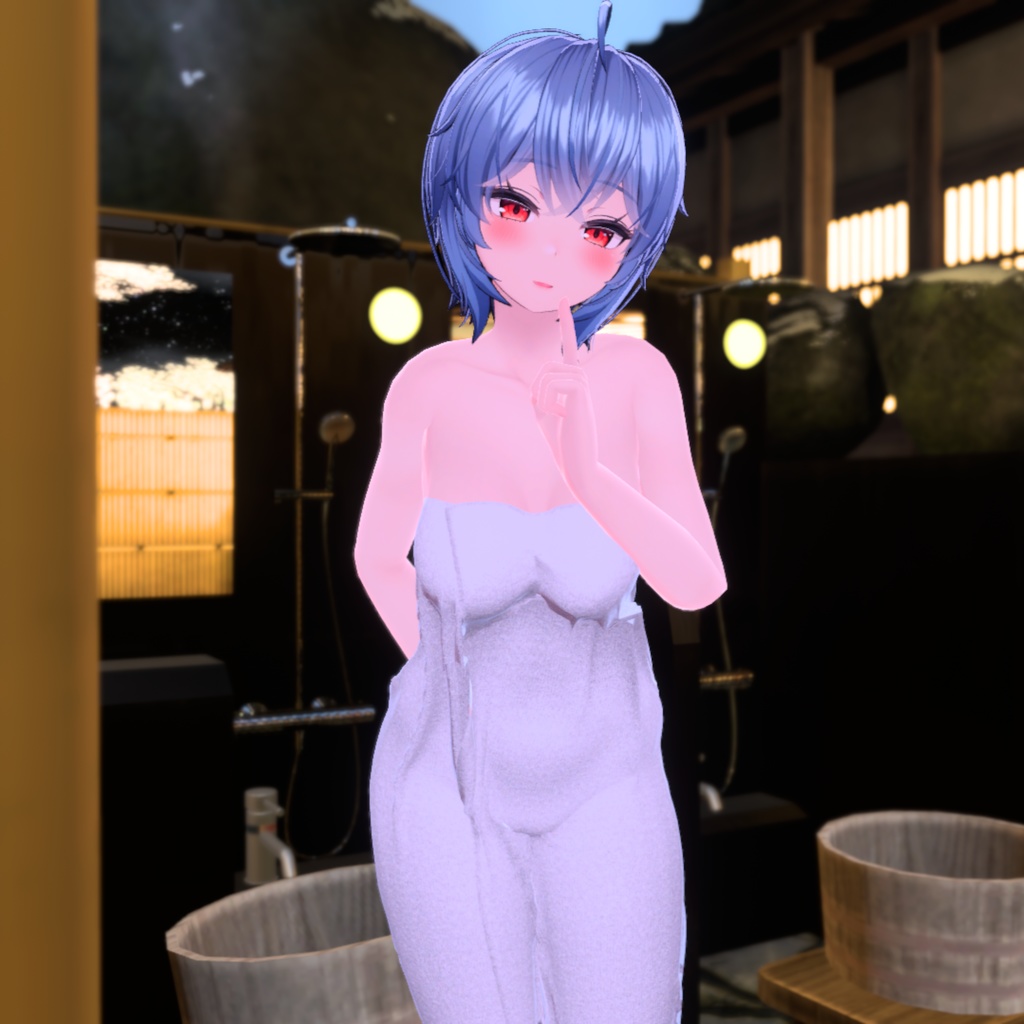 【イメリス用衣装】湯上りバスタオル