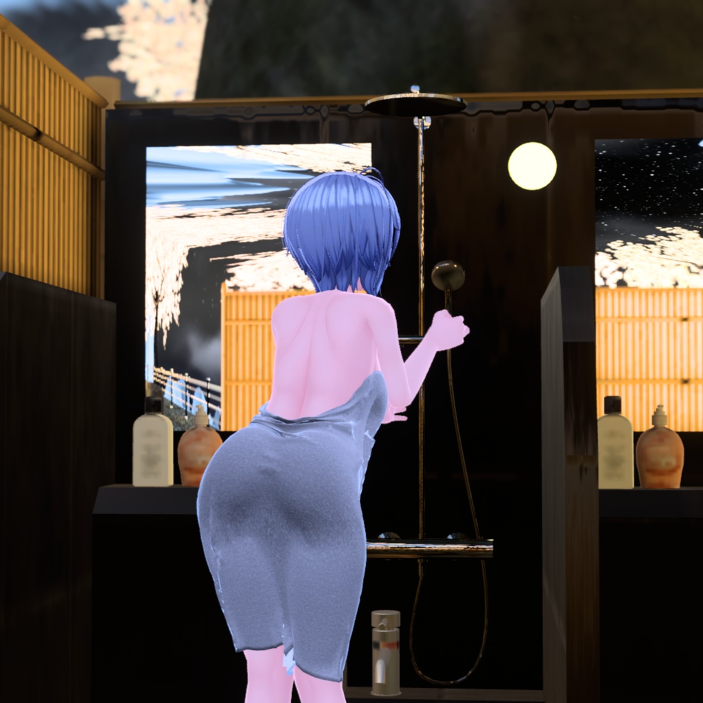 【イメリス用衣装】湯上りバスタオル