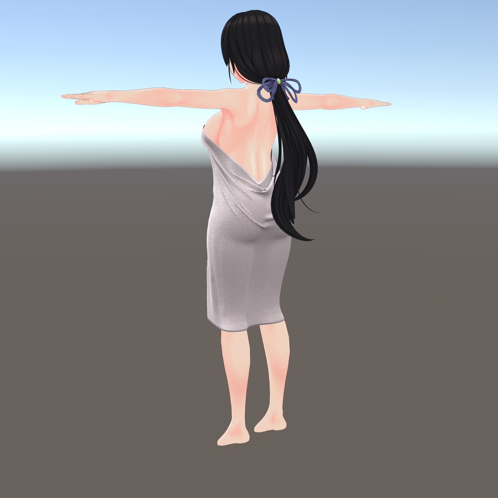 【テレクレア用衣装】湯上りバスタオル