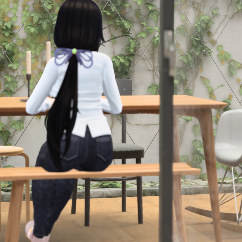 【テレクレア用衣装】シャツコーデ