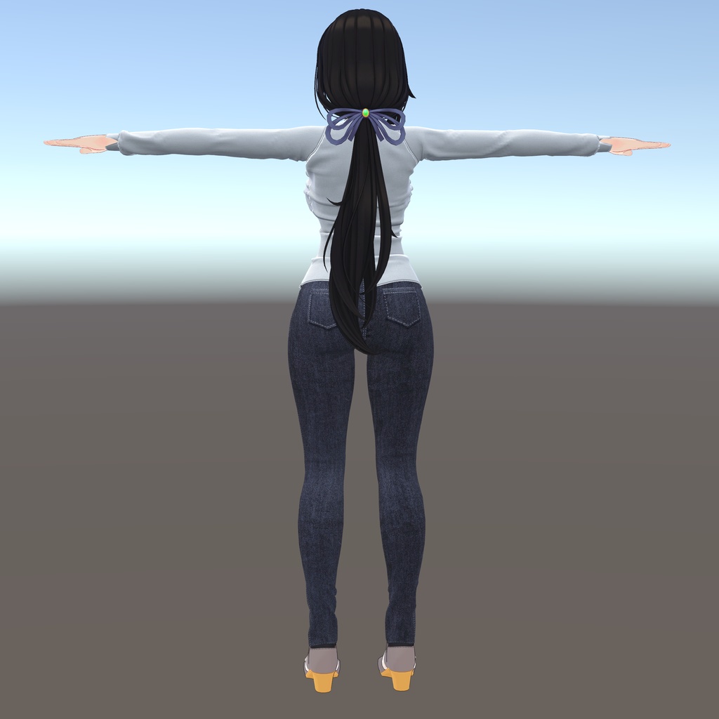 【テレクレア用衣装】シャツコーデ