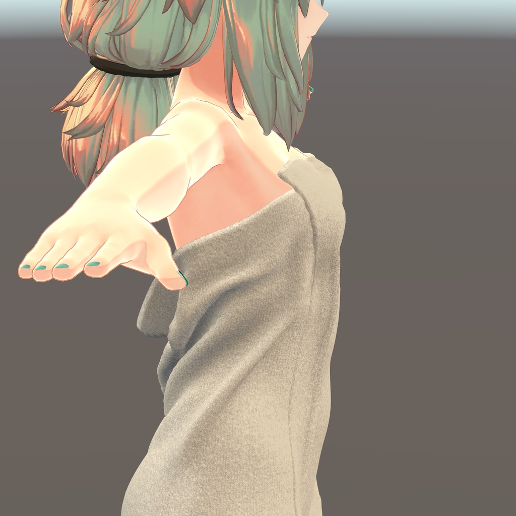 【メリノ用衣装】湯上りバスタオル