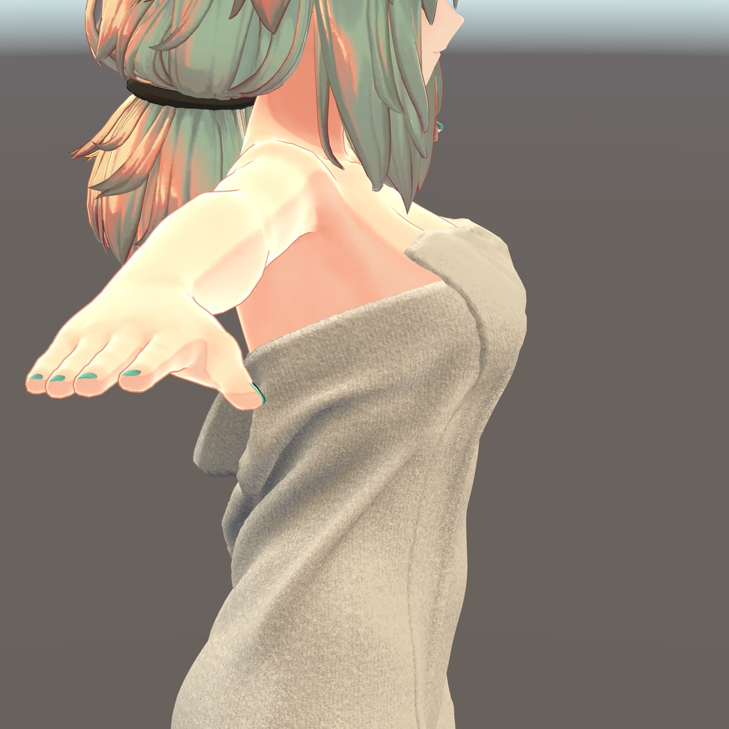 【メリノ用衣装】湯上りバスタオル