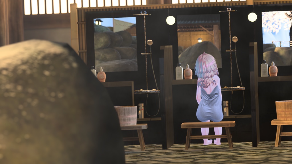 【メリノ用衣装】湯上りバスタオル