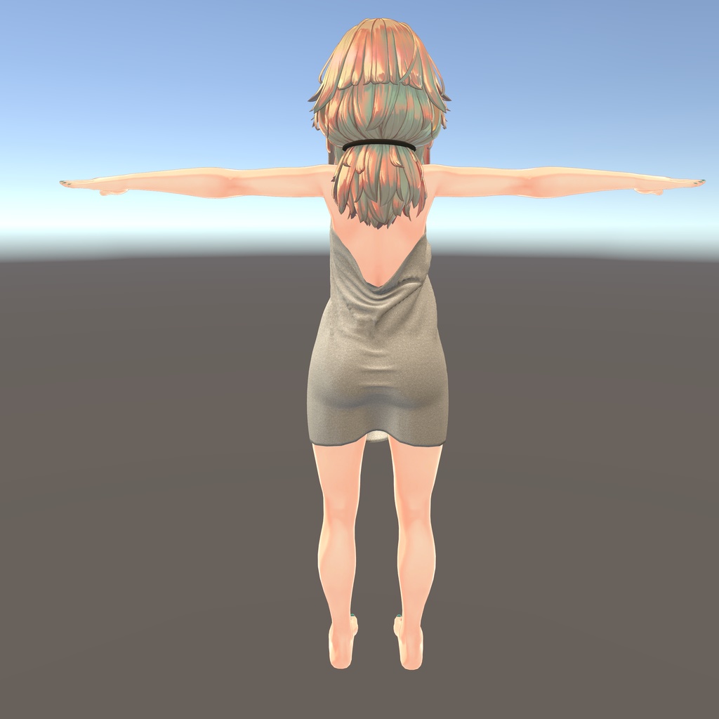 【メリノ用衣装】湯上りバスタオル