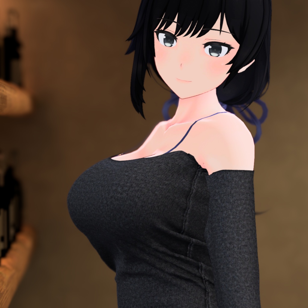 【テレクレア用衣装】ニットワンピース