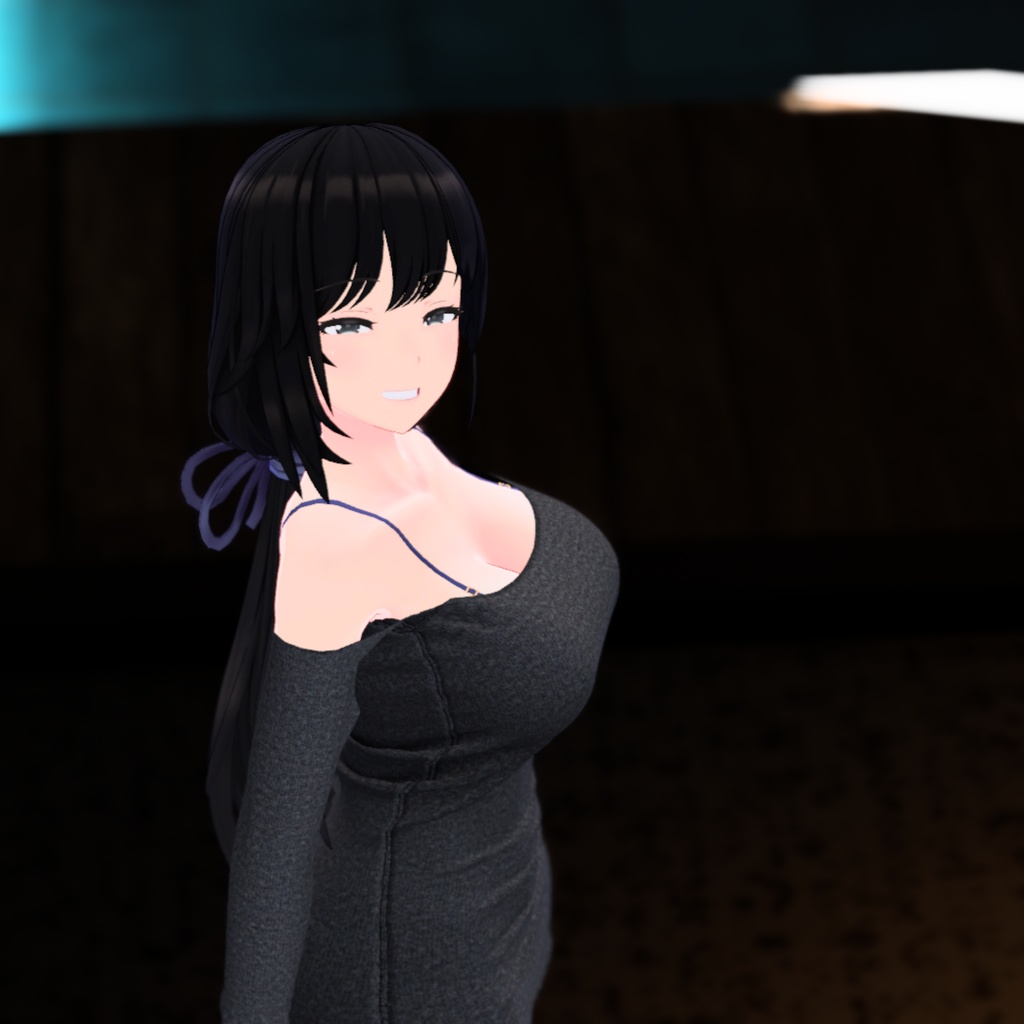 【テレクレア用衣装】ニットワンピース