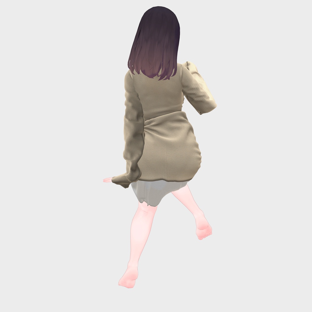 【くろなつ用衣装】おうちセーター