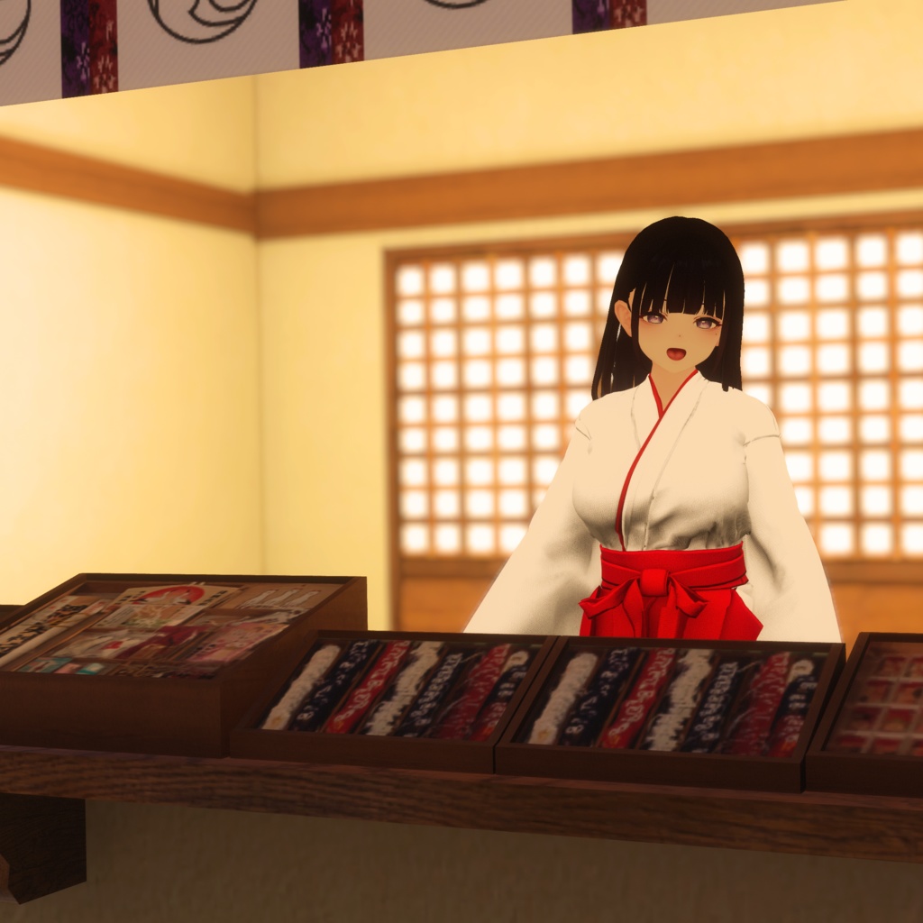 【くろなつ用衣装】巫女装束