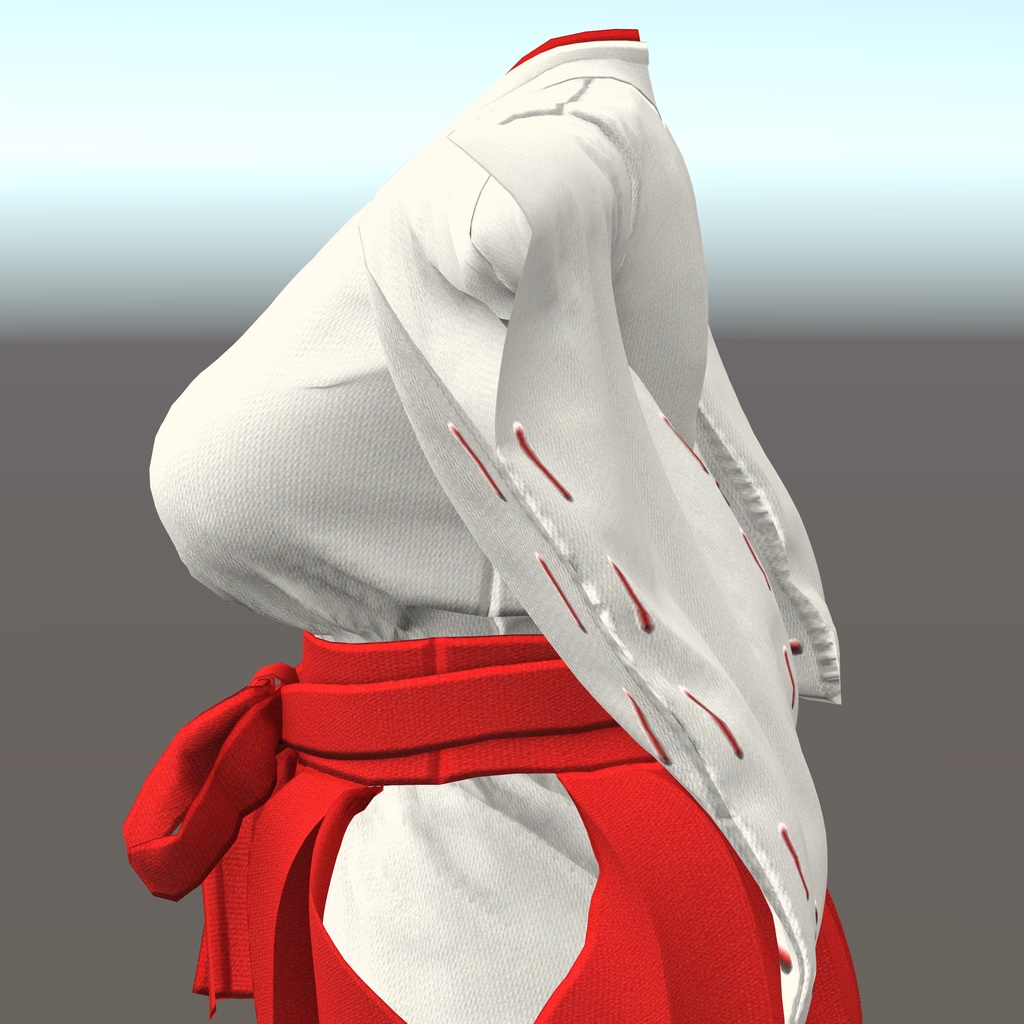 【くろなつ用衣装】巫女装束