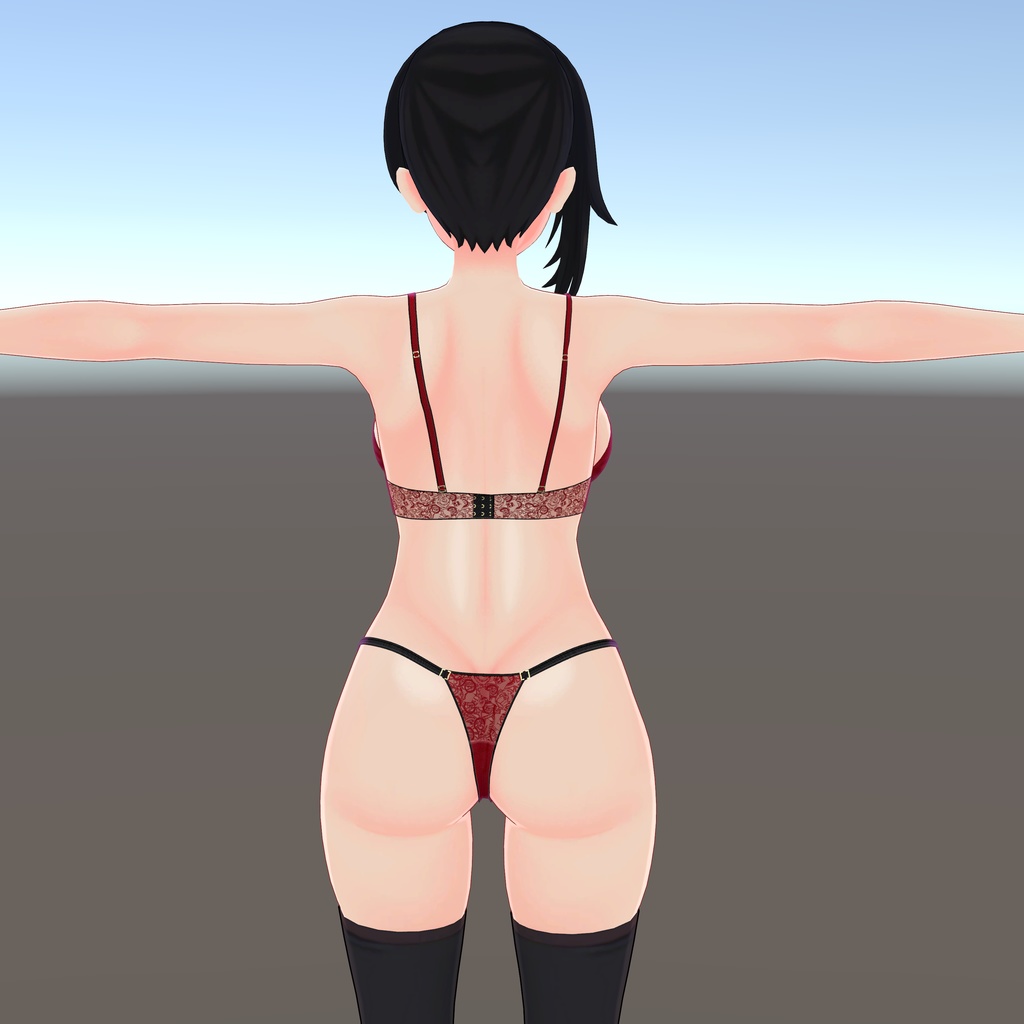 【テレクレア用衣装】ランジェリー