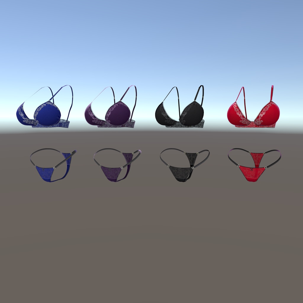 【テレクレア用衣装】ランジェリー