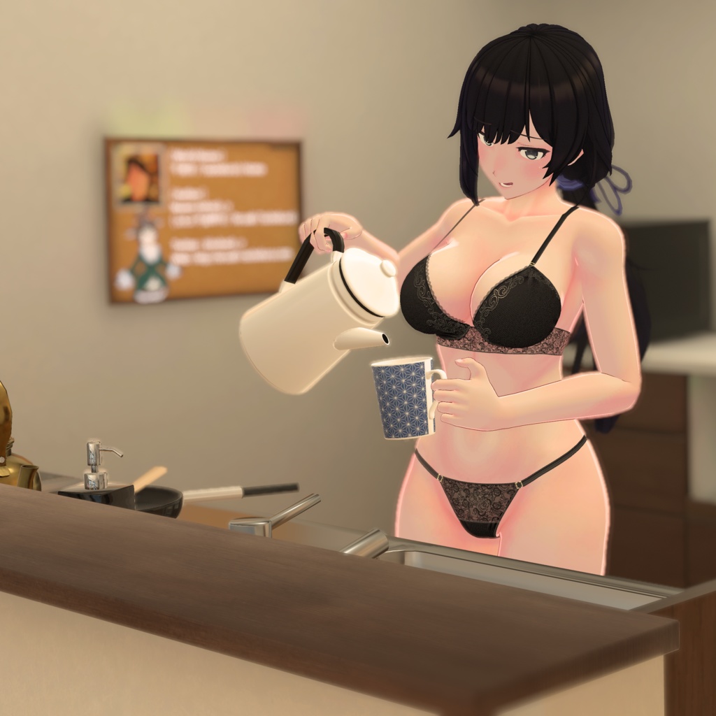 【テレクレア用衣装】ランジェリー