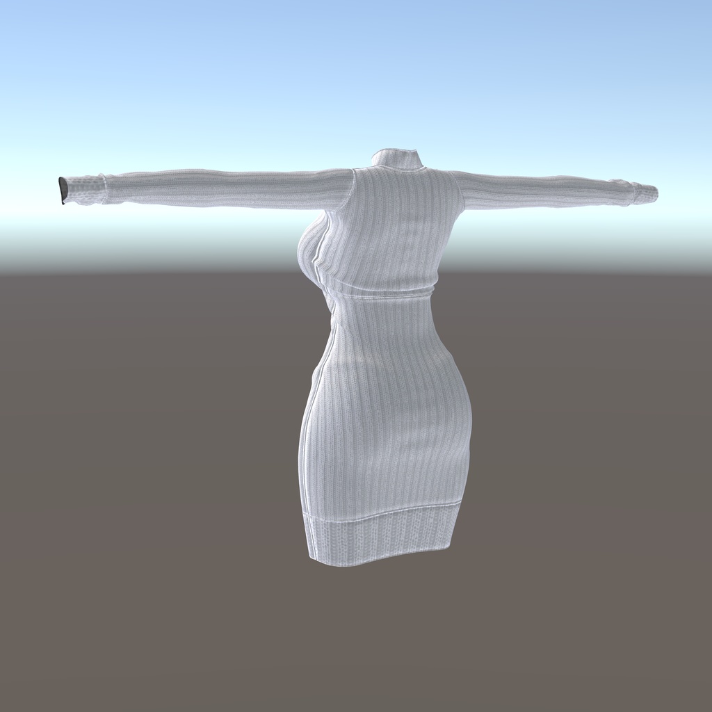 冬用ニットワンピ(テレクレア・キール用)