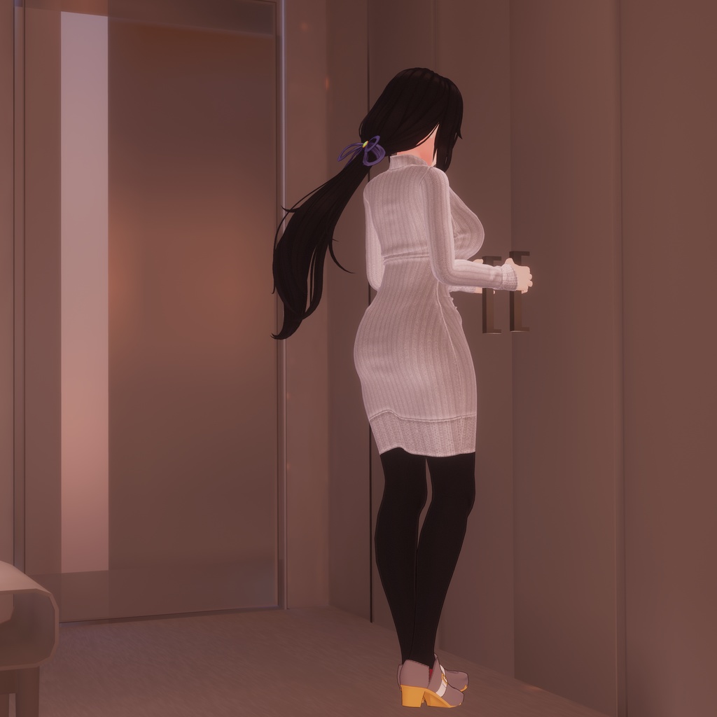 冬用ニットワンピ(テレクレア・キール用)