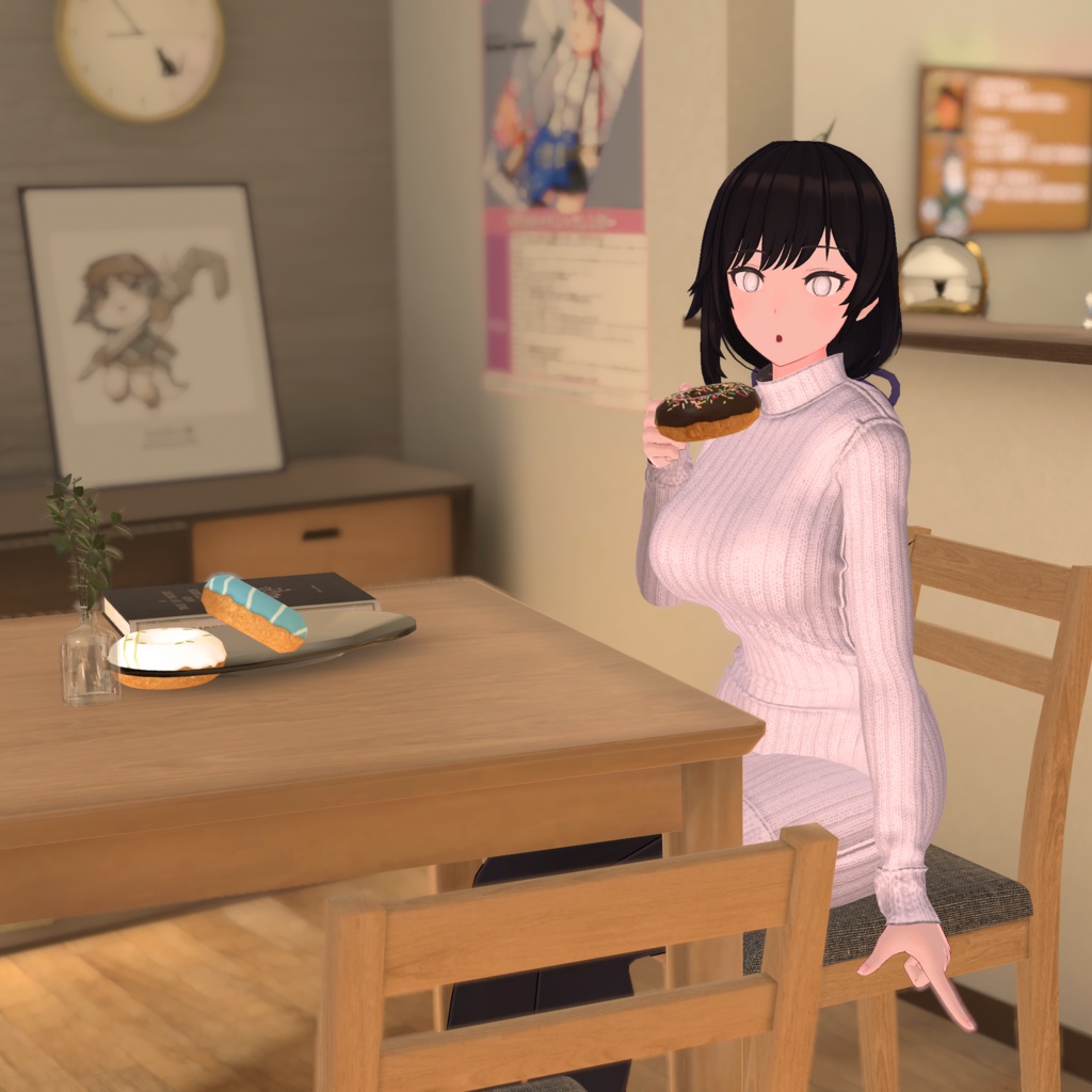 冬用ニットワンピ(テレクレア・キール用)