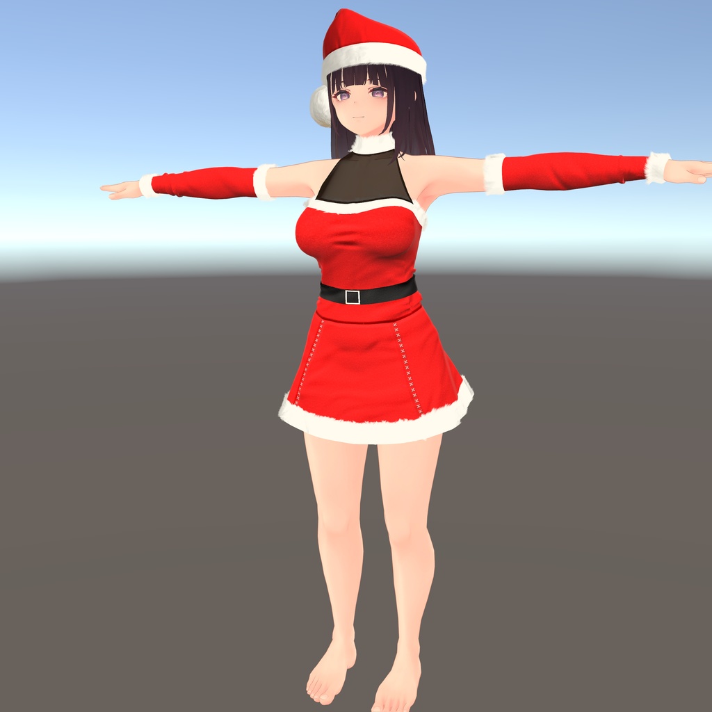 【くろなつ用衣装】サンタコス