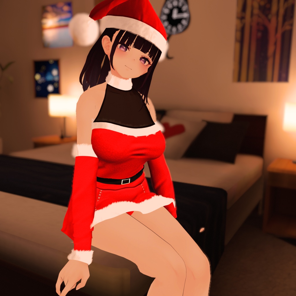 【くろなつ用衣装】サンタコス