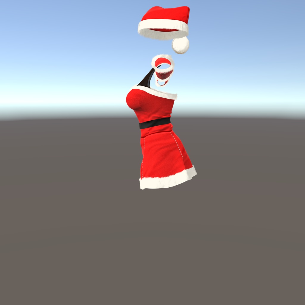 【くろなつ用衣装】サンタコス