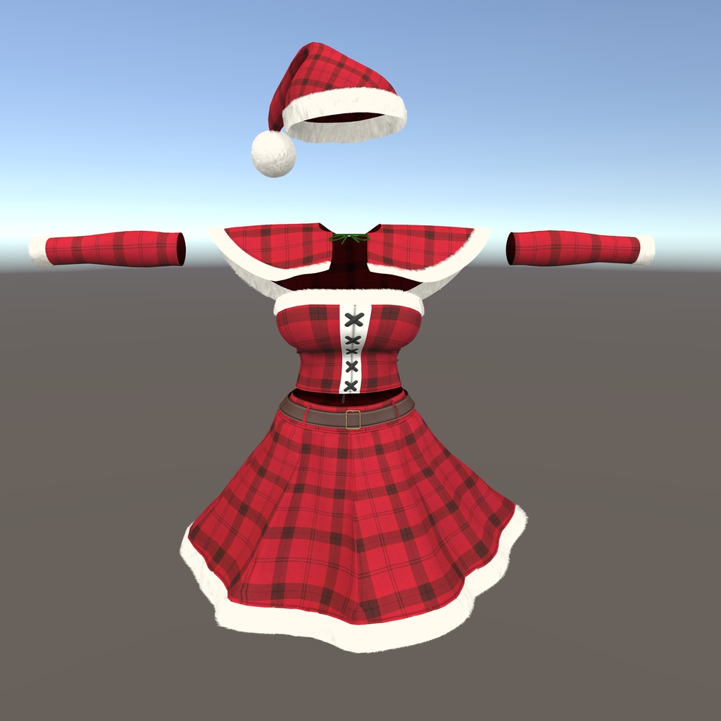 【テレクレア用衣装】サンタコス