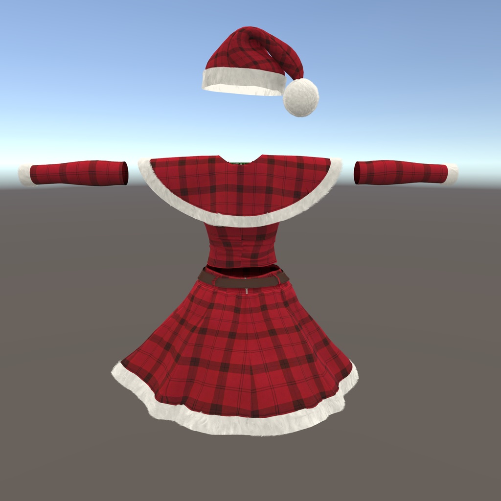 【テレクレア用衣装】サンタコス