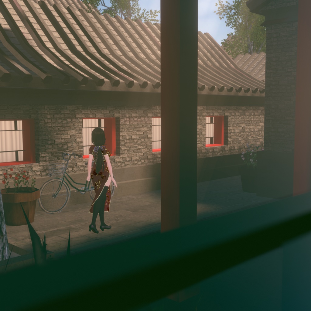 【テレクレア用衣装】チャイナドレス