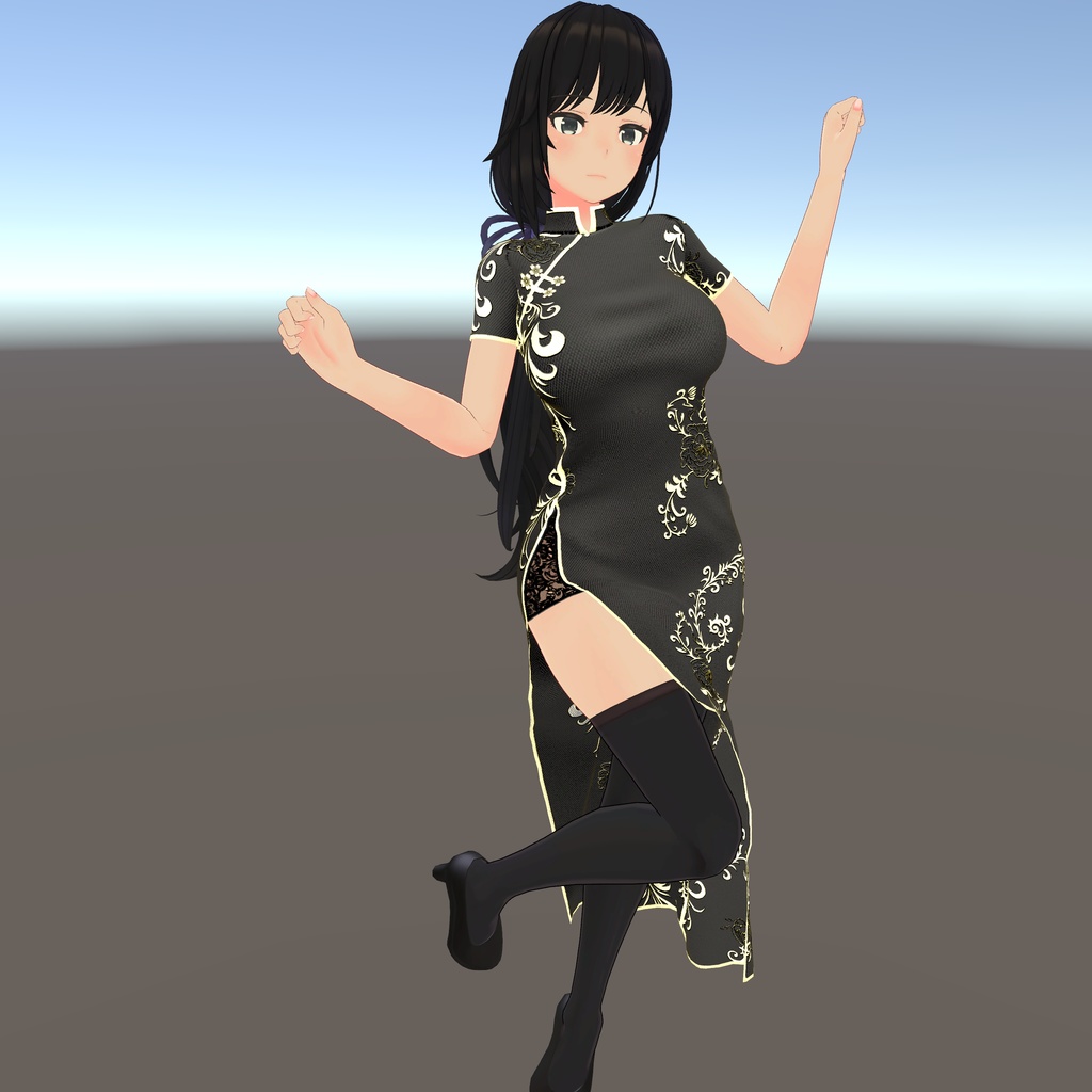 【テレクレア用衣装】チャイナドレス