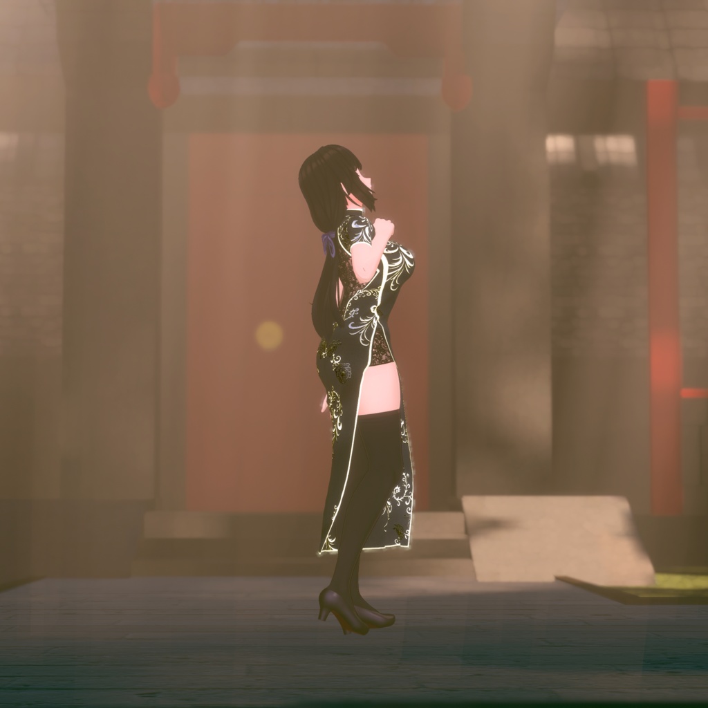 【テレクレア用衣装】チャイナドレス