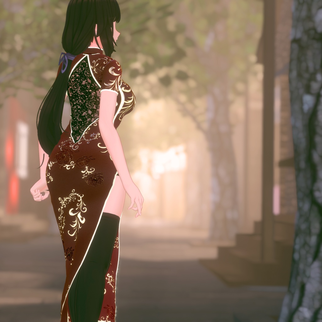 【テレクレア用衣装】チャイナドレス