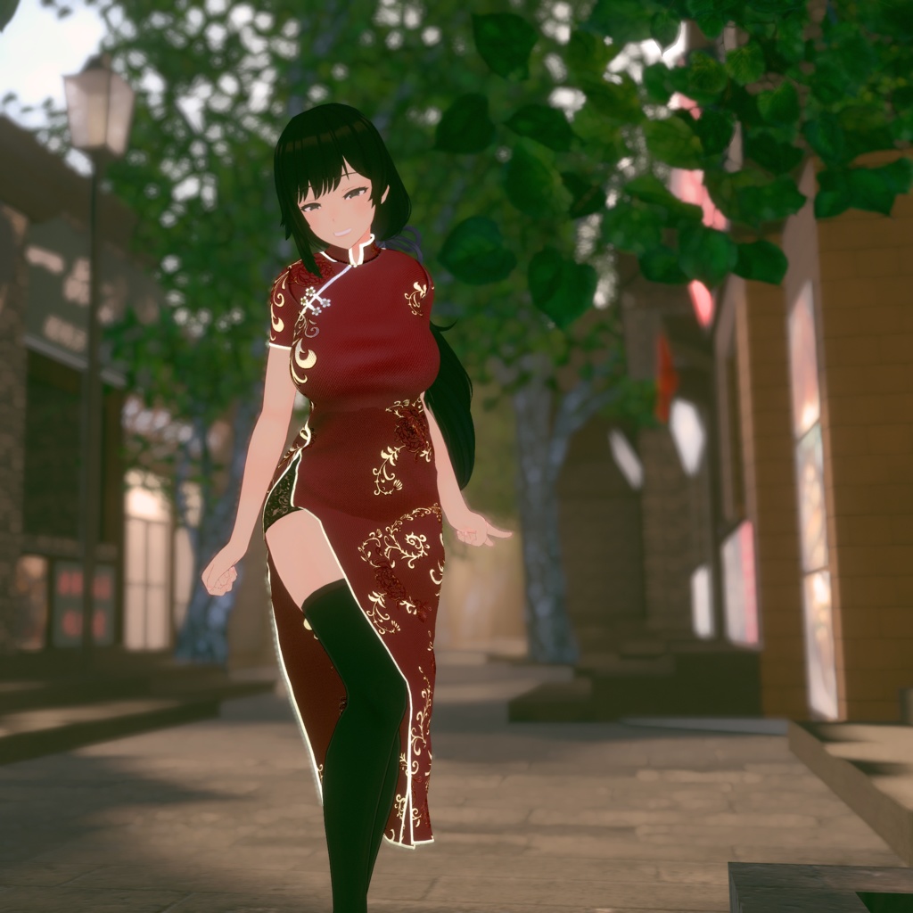 【テレクレア用衣装】チャイナドレス