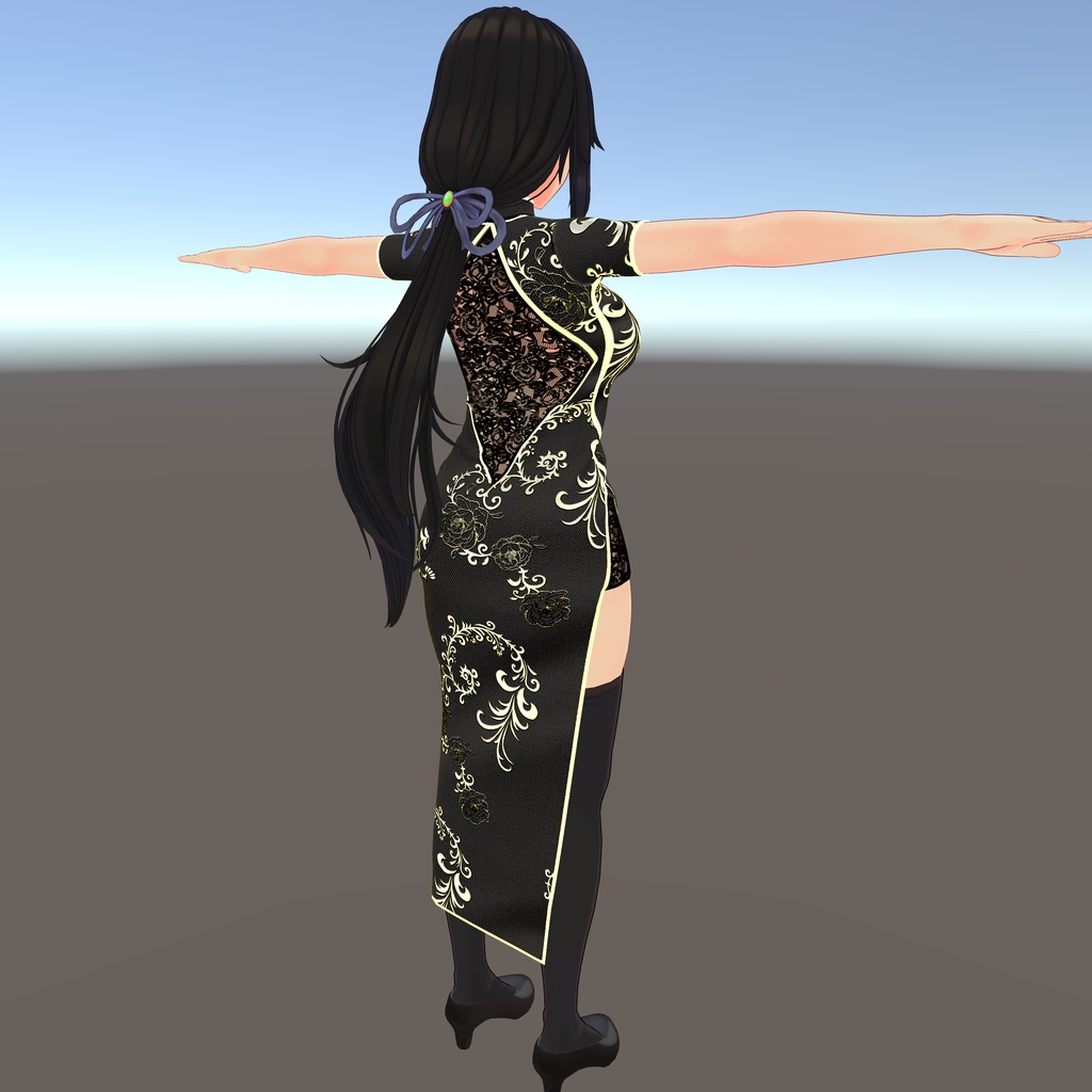 【テレクレア用衣装】チャイナドレス