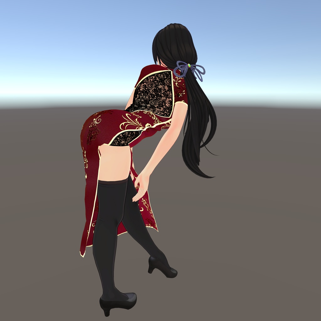 【テレクレア用衣装】チャイナドレス