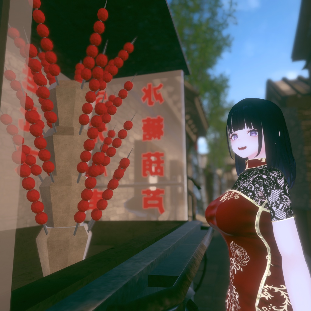 【くろなつ用衣装】チャイナドレス