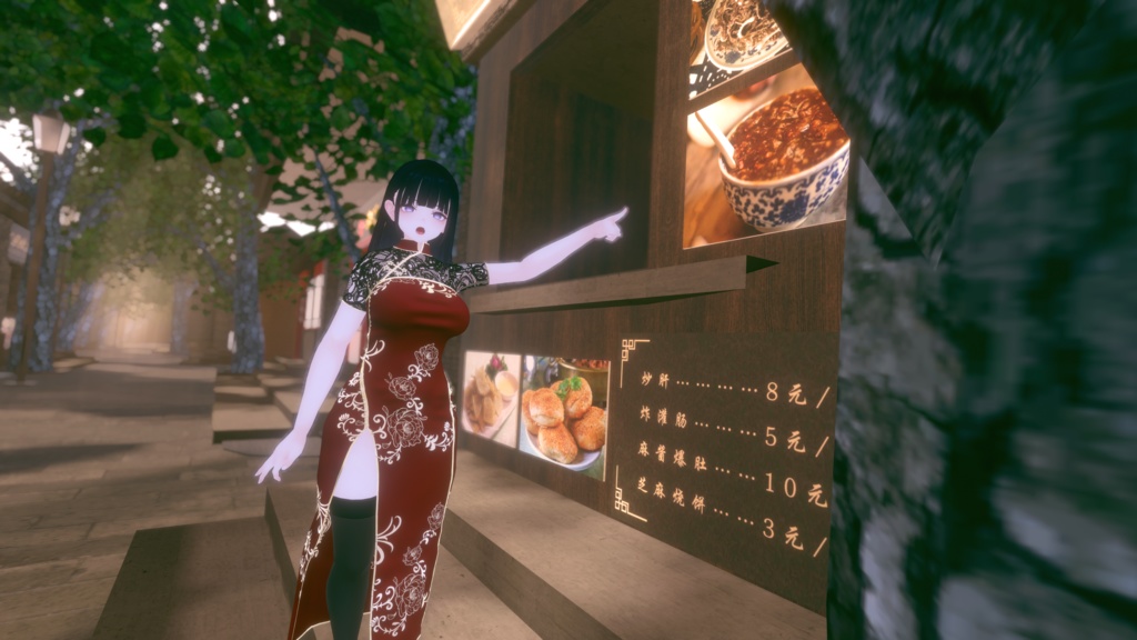 【くろなつ用衣装】チャイナドレス