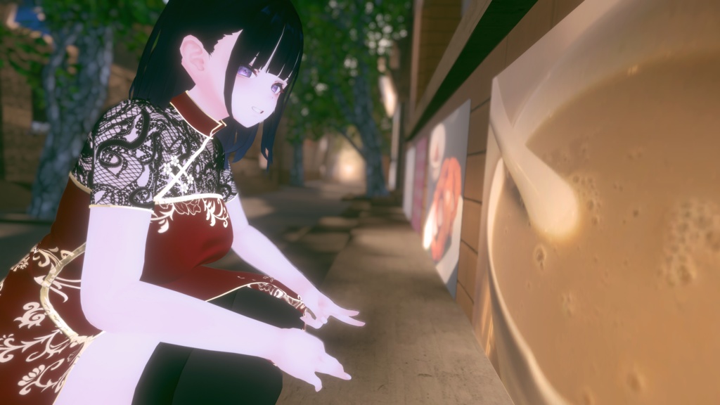 【くろなつ用衣装】チャイナドレス