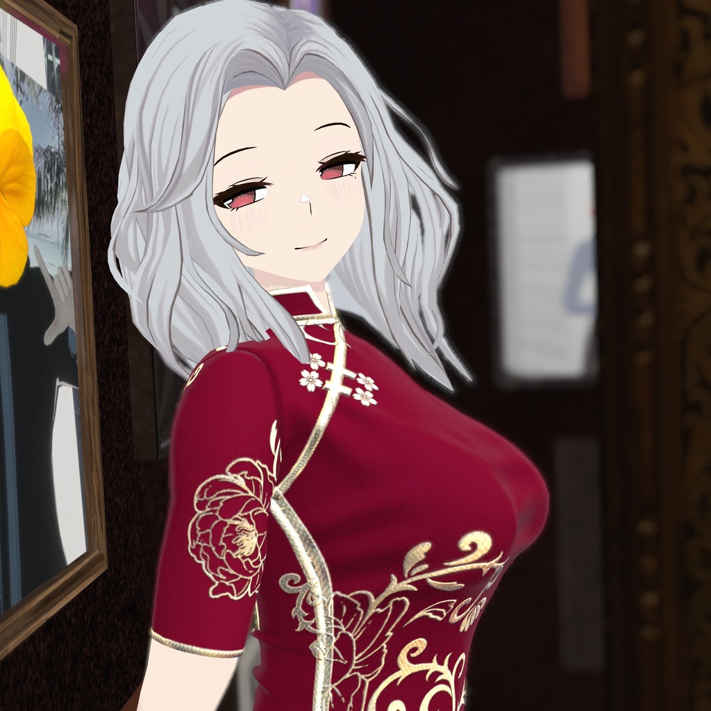 【センティッド用衣装】チャイナドレス