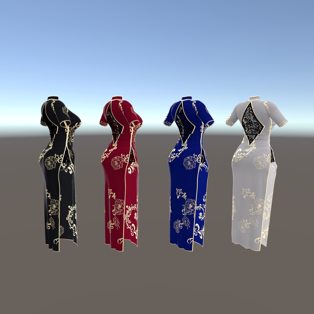 【センティッド用衣装】チャイナドレス