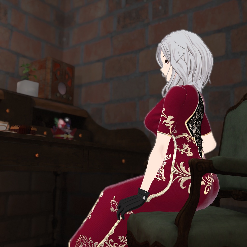 【センティッド用衣装】チャイナドレス