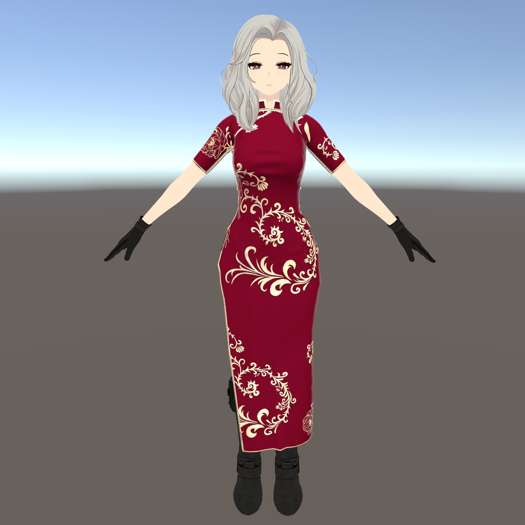 【センティッド用衣装】チャイナドレス