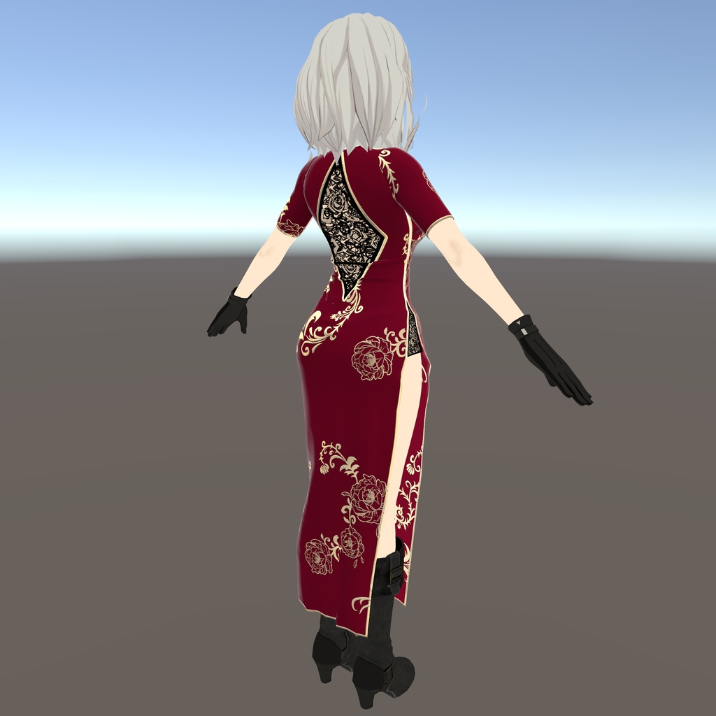 【センティッド用衣装】チャイナドレス