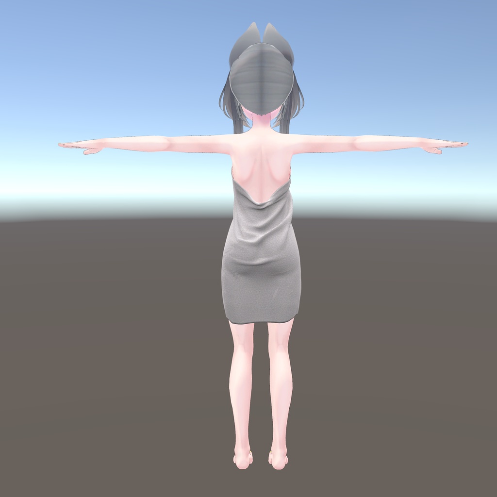 【リーファ用衣装】湯上りバスタオル