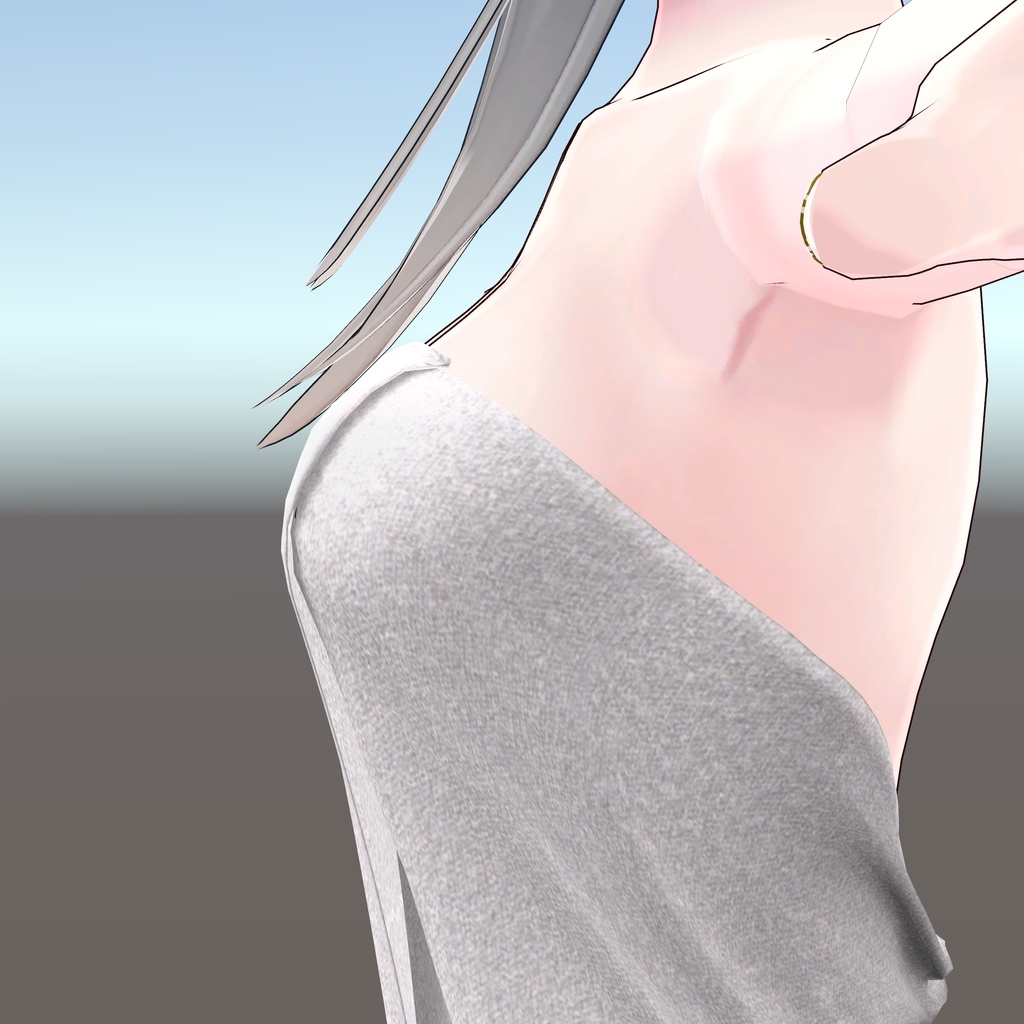 【リーファ用衣装】湯上りバスタオル